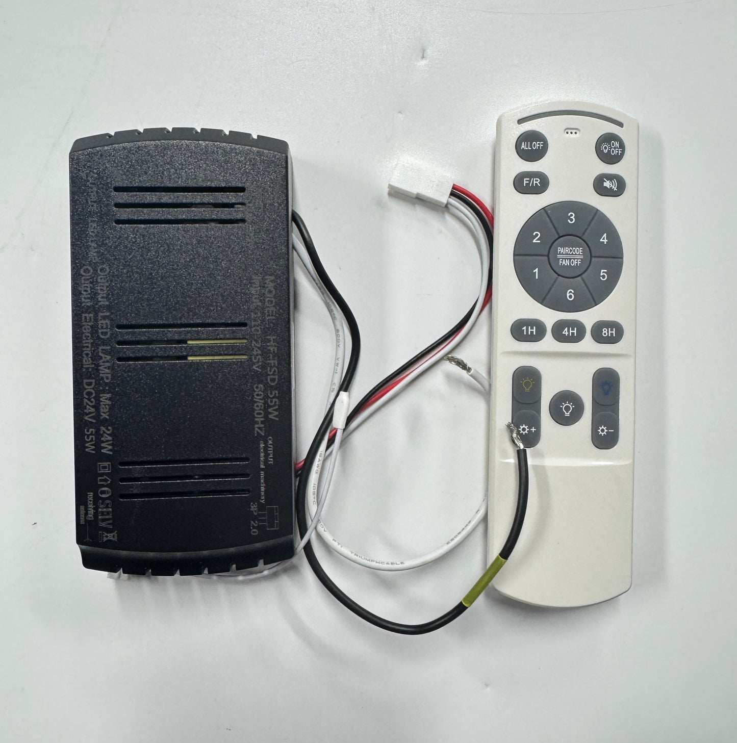 Fan Remotes and Receiver for Model ZS102B