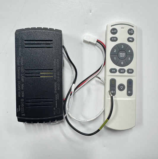 Fan Remotes and Receiver for Model ZS102B